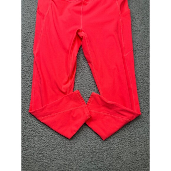 Fabletics cropped leggings in the MOST beautiful coral color sz Xl - Picture 2 of 6